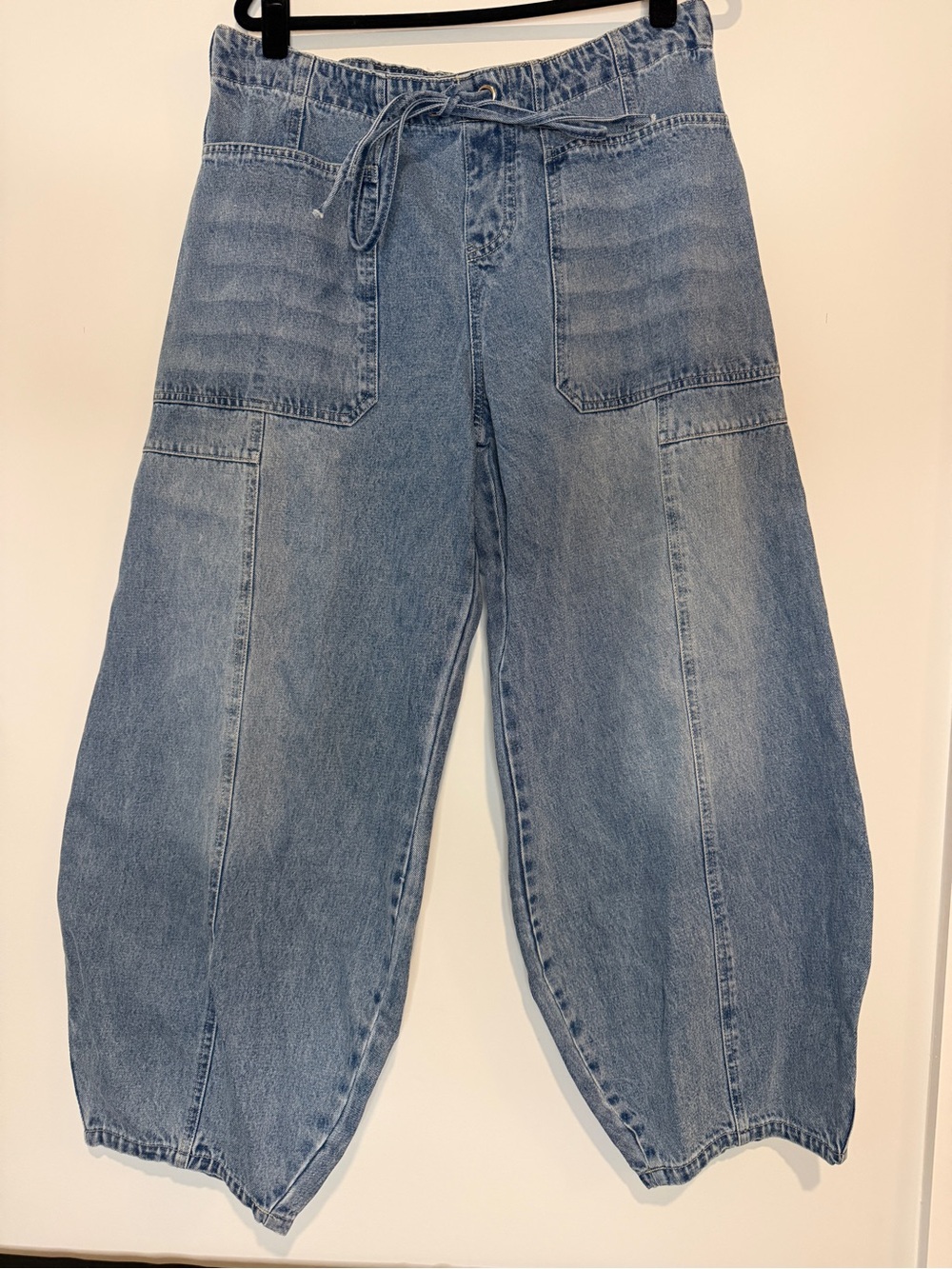 Bluivy Light Blue Women’s Barrel Jeans